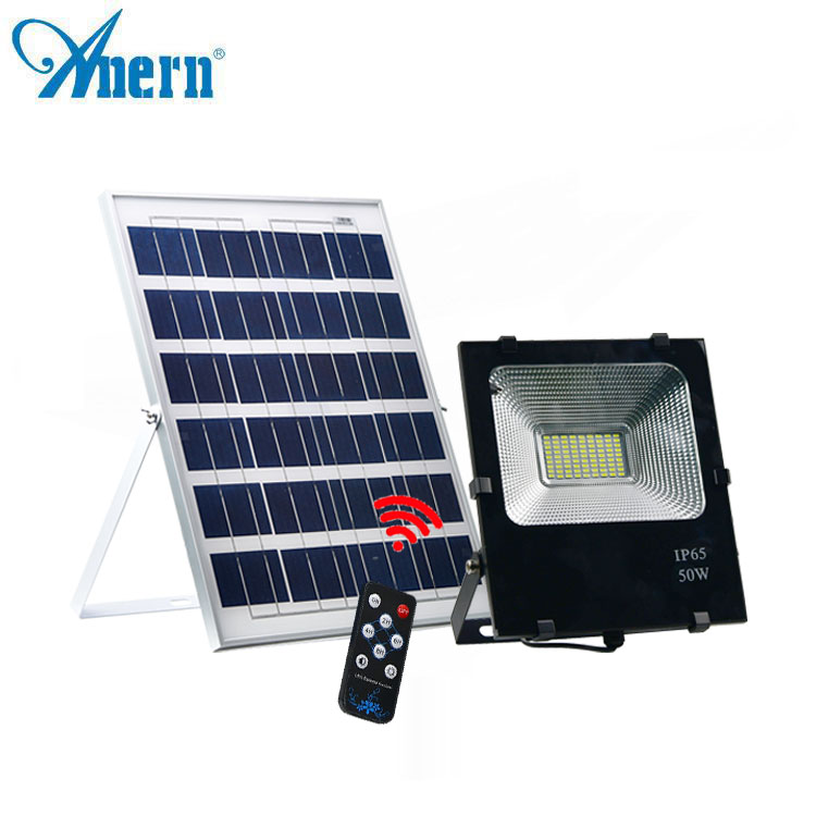 Anern Cheap Outdoor AC85-265V led flood solar light 60w