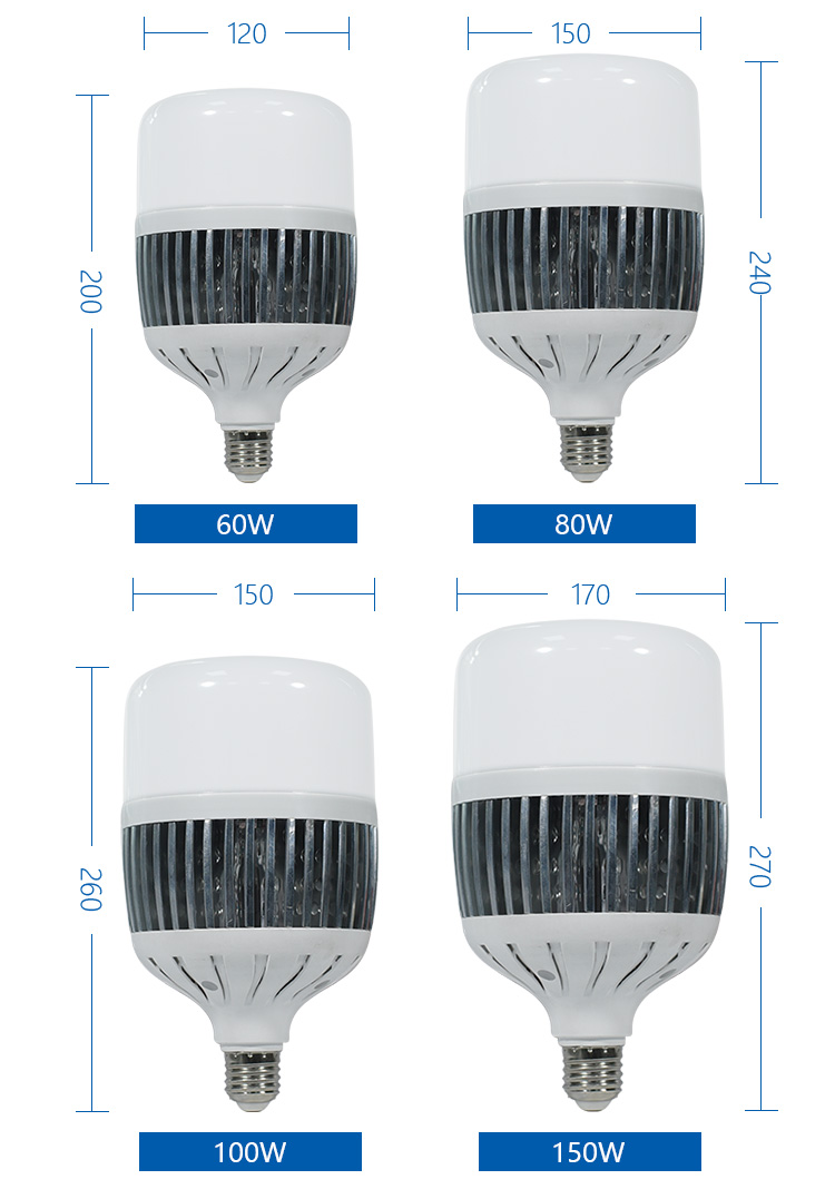 High power heat sink 100w corn led bulb 10000lm