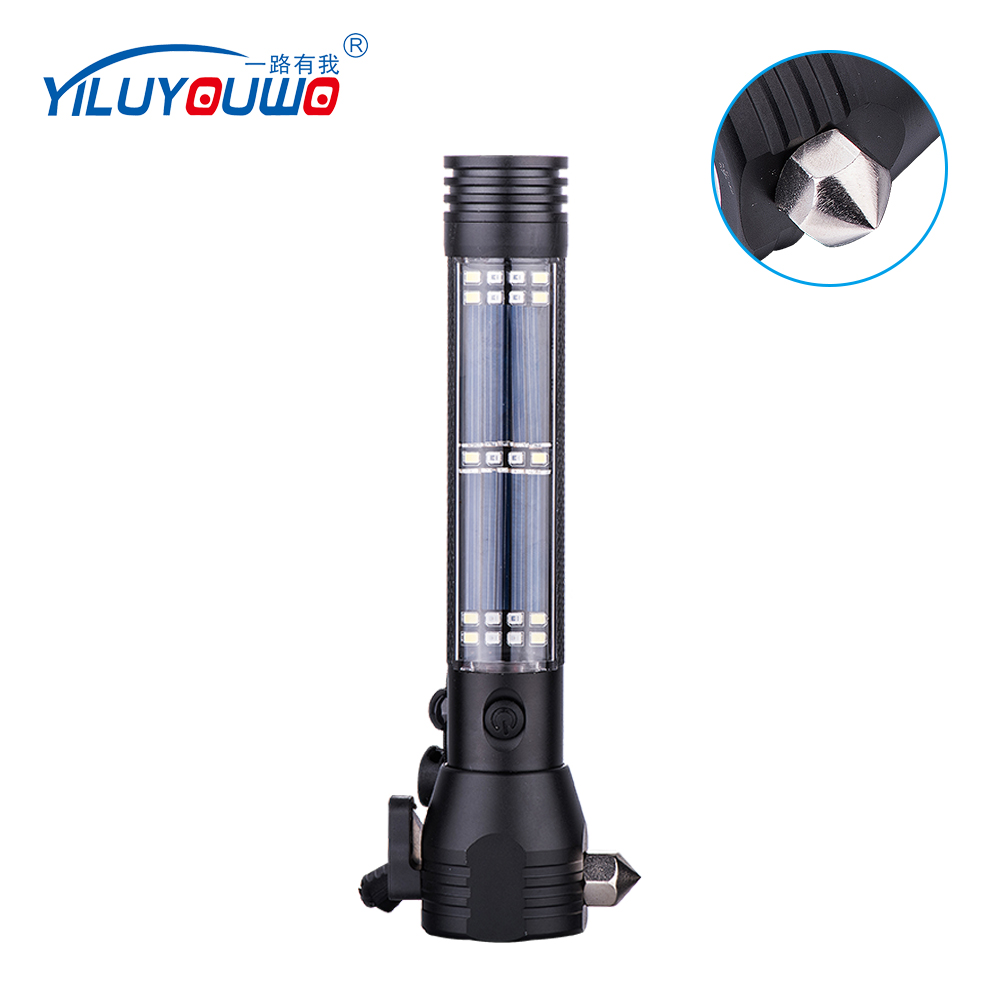 Solar Safety Hammer Worklight  Flashlight