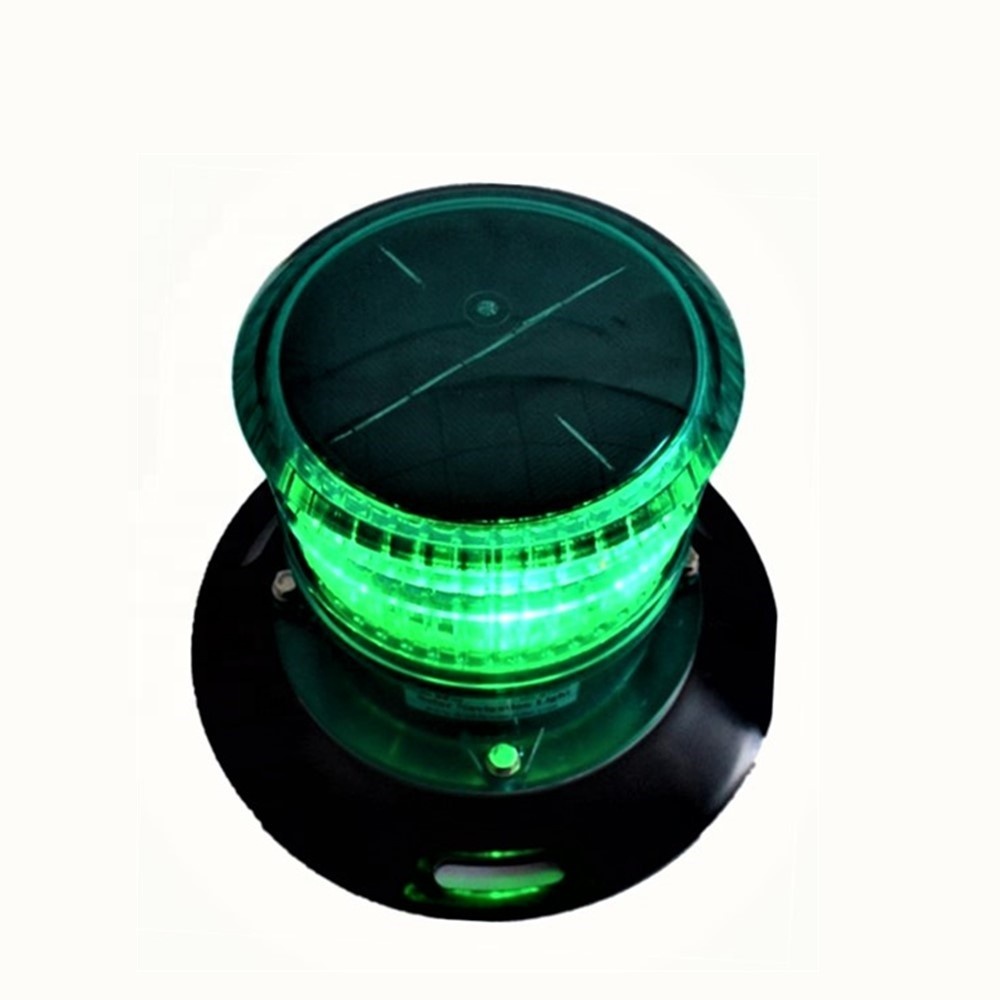 Newest LED Solar Powered  Marine Navigation Signal Barge Light