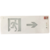 LST model 100L emergency lighting armature led exit sign rechargeable exit sign with CE