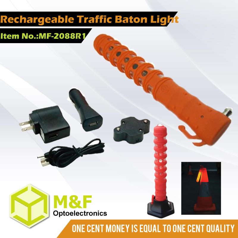 Original Manufacturer Patent Portable Magnetic 15 LED Traffic Light Cone