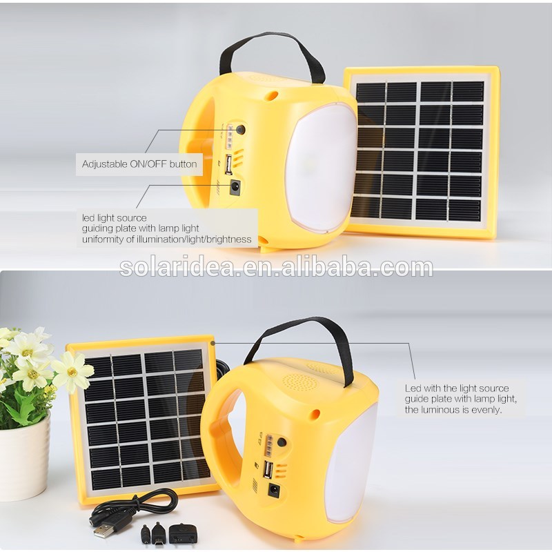 Hot sale low price outdoor high power light sun energy 3 in 1 solar powered lantern