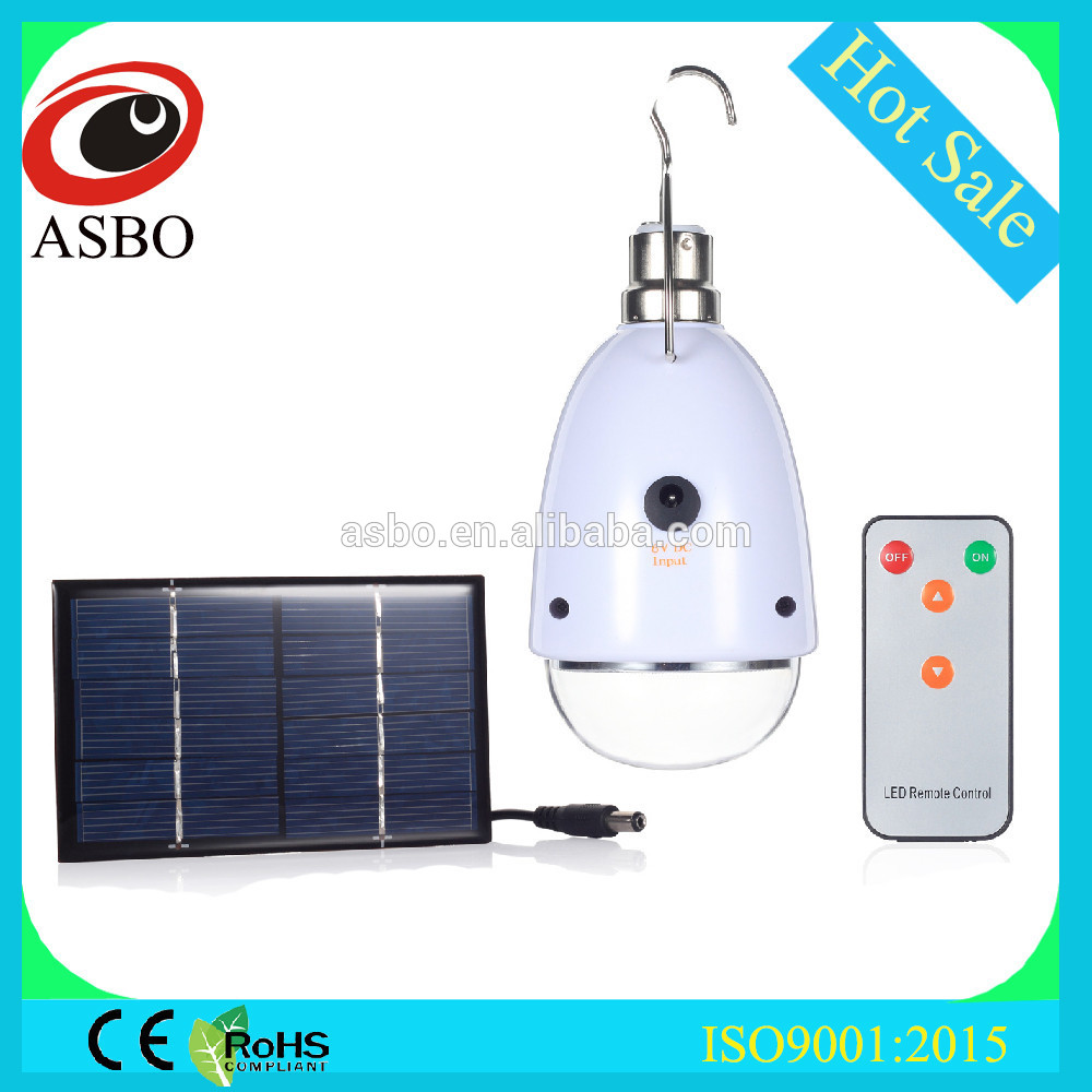 Good Price Wholesale LED Portable Solar Lamp with mobile phone charger