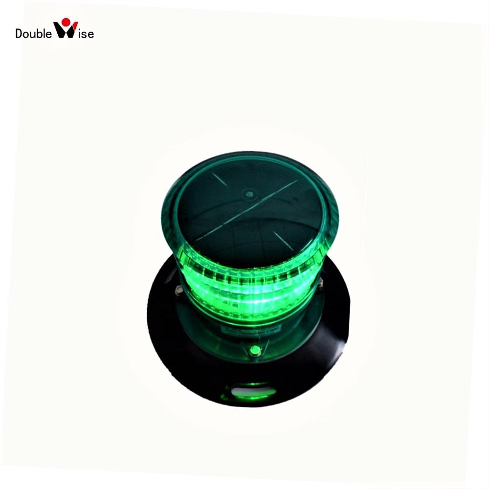 Low price Boat Signal Solar Powered LED Marine Navigation Light