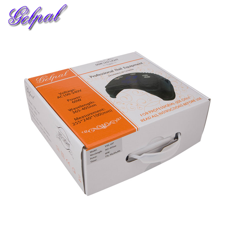 GelPal 60W gel led uv nail lamp manufacturer