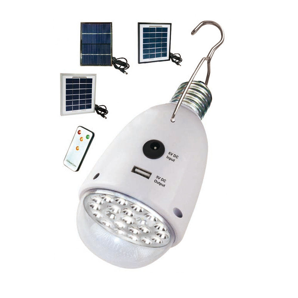 Solar Energy Rechargeable LED Light Kit