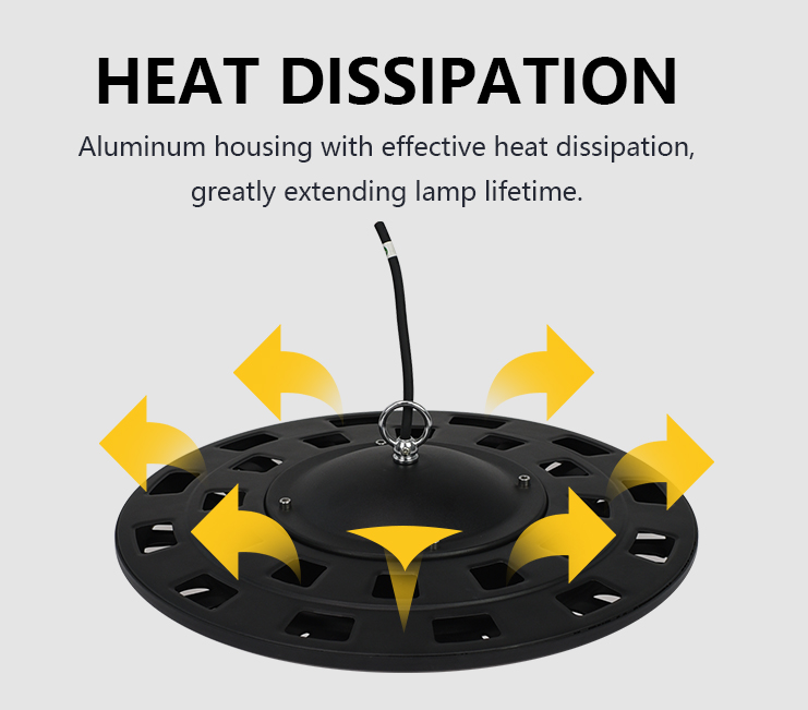 80w 150 watt 300 watt cob led high bay light housing