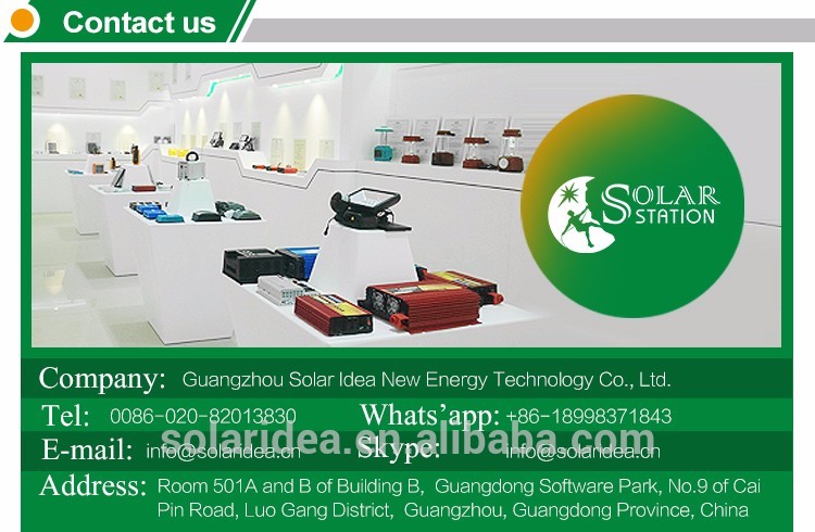 China supply cheap batties mobile home solar system