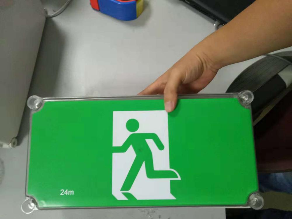 led rechargeable emergency light exit sign light