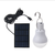 Rechargeable Solar Emergency LED Blub E27 7W Portable Indoor Outdoor Tent Camping Fish Lamp 85V-265V