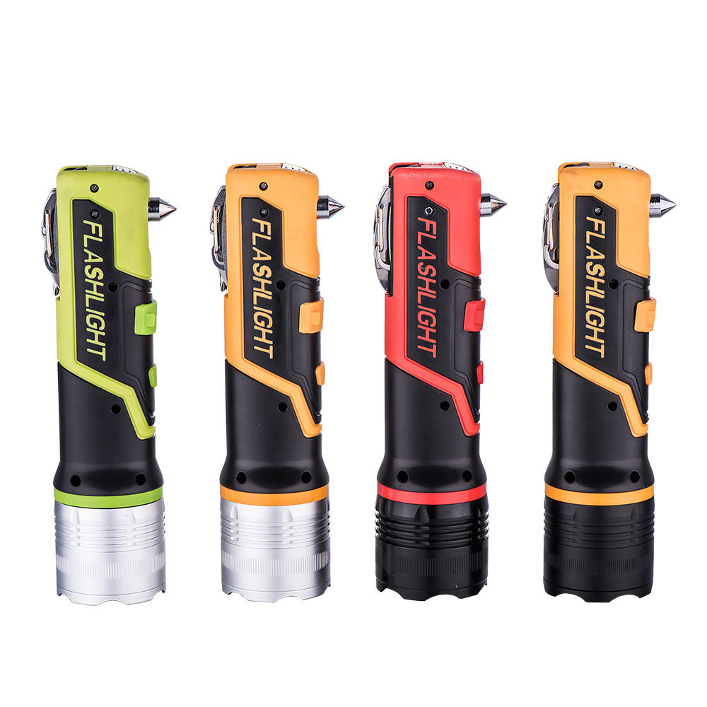 USB Rechargeable Multi-tools Flashlight With Mobilephone Charging