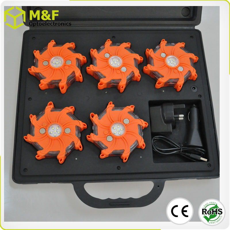 Kits of Portable LED power flare Emergency Warning Lights