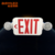 Edge Lit Hanging Exit Sign Ce Approved Commercial Light Luminous Emergency Signage