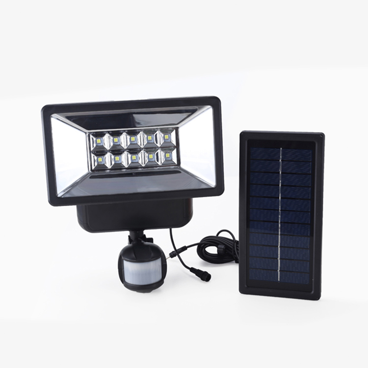 High efficiency waterproof solar power led fixture outdoor wall light