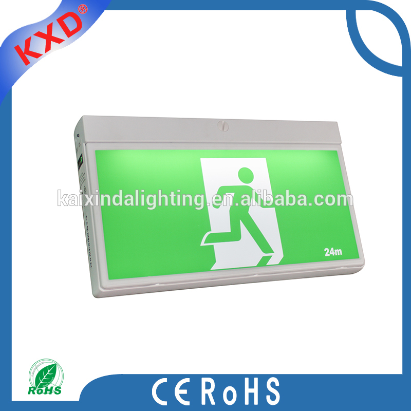 18PCS SMD led rechargeable fire emergency exit sign light