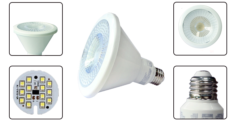 Dimmable supper long lifespan E26 GU10 led bulb 6w with ETL listed