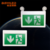 Green Sign Arrow Led Acrylic Emergency Self-Luminous Bridgelux Explosion Proof Exit Light