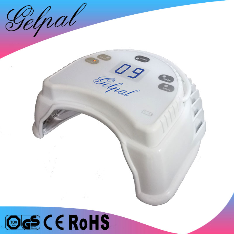 Gelpal 60w nail led led uv lamp with battery