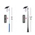 hot new products streetlight for 2019 5m 30W led solar street lights