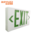 Illuminated Led Box Wall Mount Emergency Light New Green Running Man Exit Sign