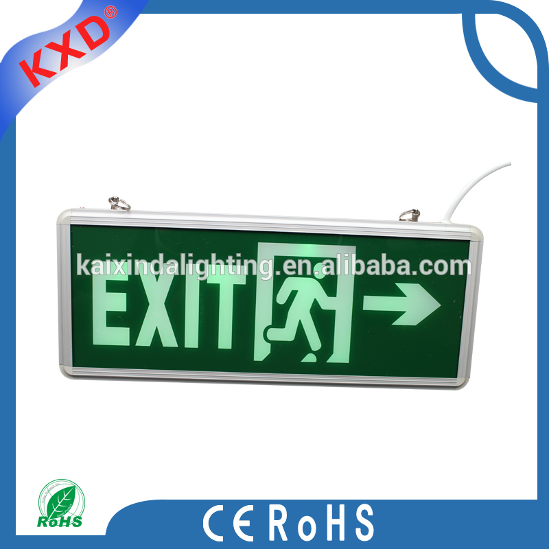 cheapest 6pcs LED 3w fire emergency exit sign light