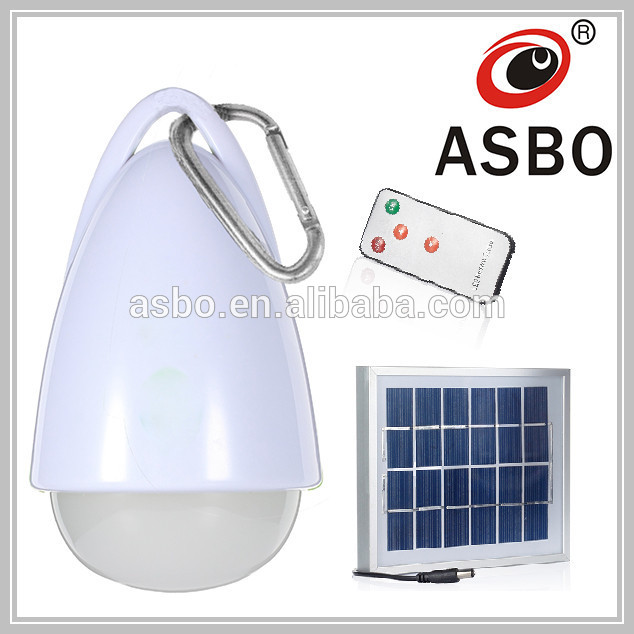 New Design Solar Rechargeable Emergency LED Hand Lamp