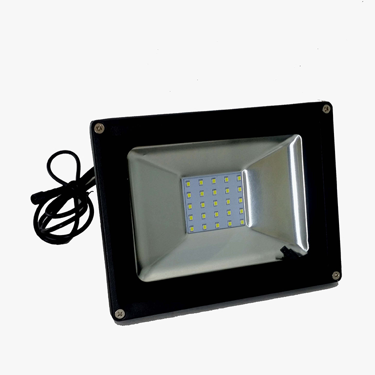 Wholesale price with pir sensor 120 led 10w solar dc flood light