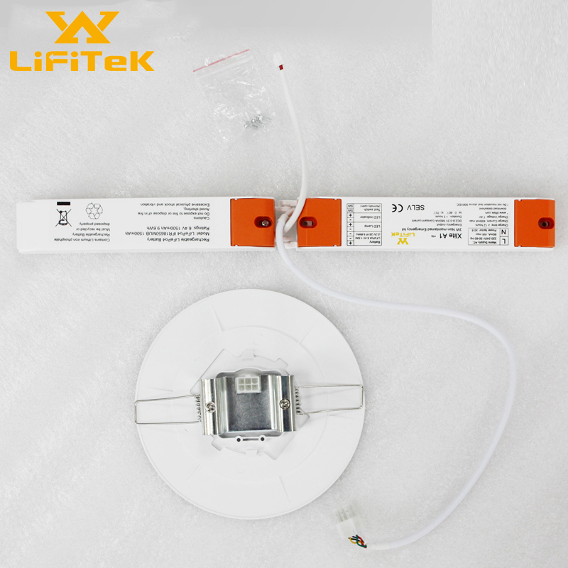 AS2293 SAA recessed mounted emergency light LED spitfire D50 D63 emergency lamp with lithium iron phosphate battery