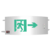 LST 120Y fashion design led rechargeable emergency exit sign used on cylinder surface