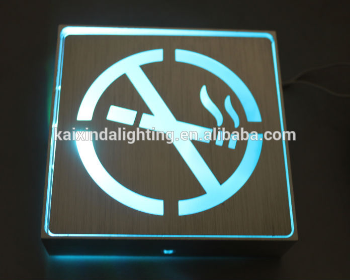 LED NO smoking toilet exit WIFI coffee sign light