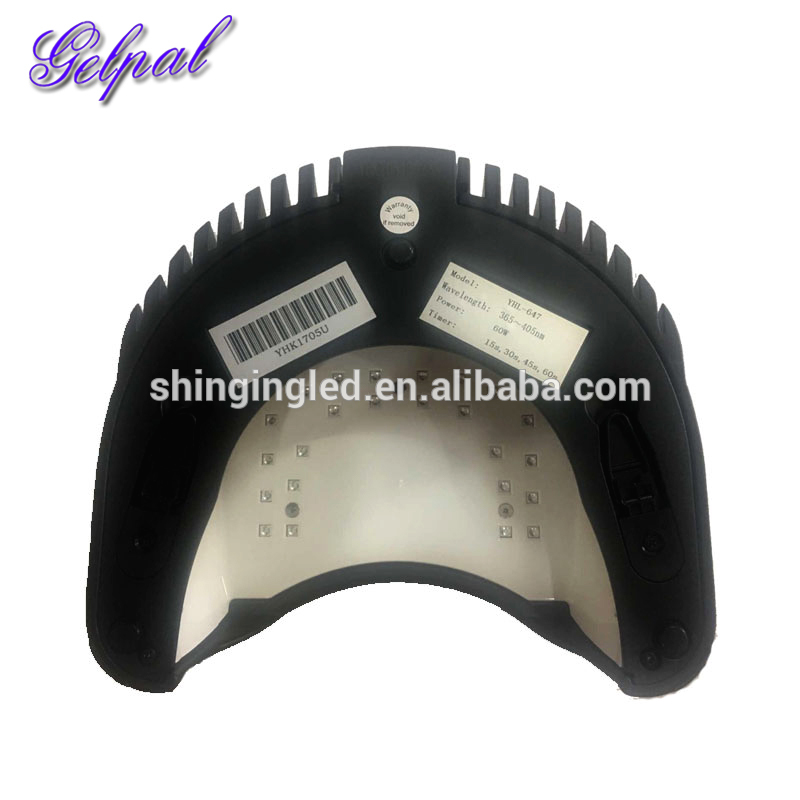 GelPal OEM/ODM Rechargeable Battery 60w led uv nail lamp dryer