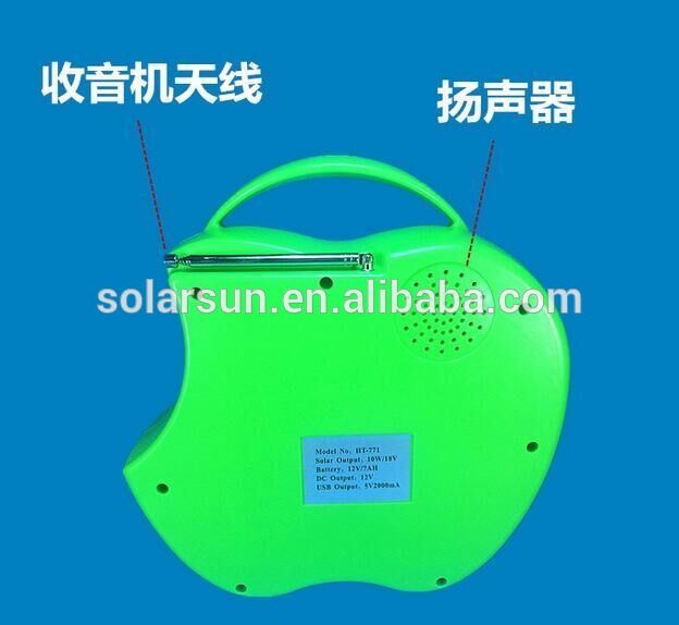 portable solar panels for electricity 10ah mini solar system