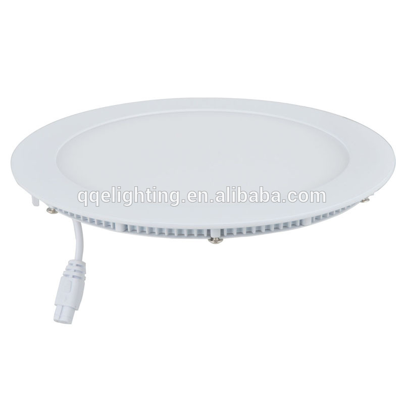 Slim LED panel light 12w recessed luminaires del panel