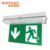 Ceiling Recessed Mounted Led Emergency Light Exit Safety Fire 6500k Way Out Thermoplastic Housing Sign