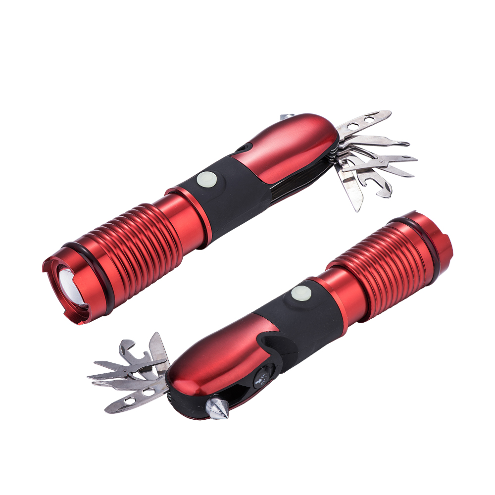 wholesale rechargeable aluminum led tactical flashlight