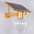 Solar Street Light Outdoor, 20W Solar Area Lighting with PIR Motion Sensor Dusk to Dawn Security Lights Deck Courtyard Garden Ni