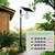 Higher Color Rendering Index LED Solar Street Lights 120W Outdoor Lighting