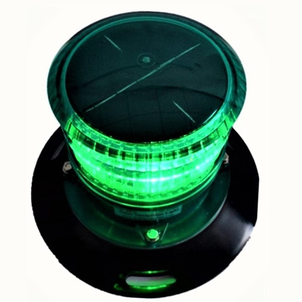 High Efficiency Waterproof LED Marine Barge Solar Navigation Warning Light