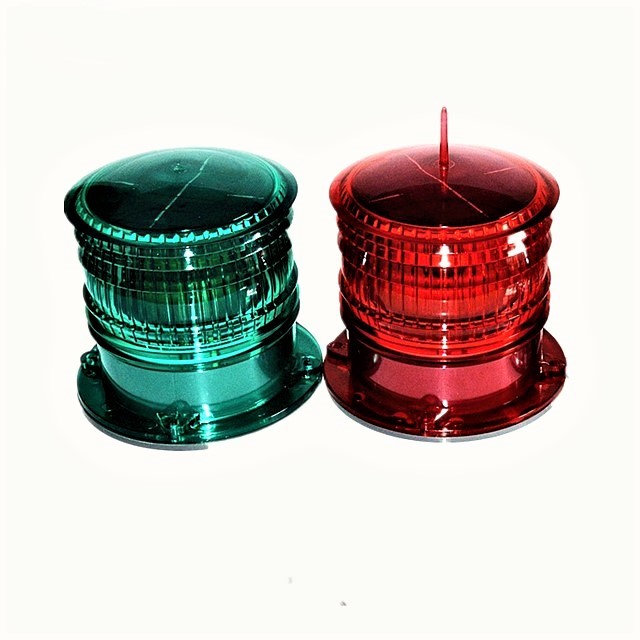 Doublewise Boat Signal Solar-Power LED Marine Navigation Light