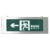 LUCKSTAR LED Rechargeable Lamp Emergency Green Exit Sign Light