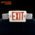 Aluminum Edge-lit Led Acrylic Hanging Factory Cover Widely Used Fire Emergency Exit Sign