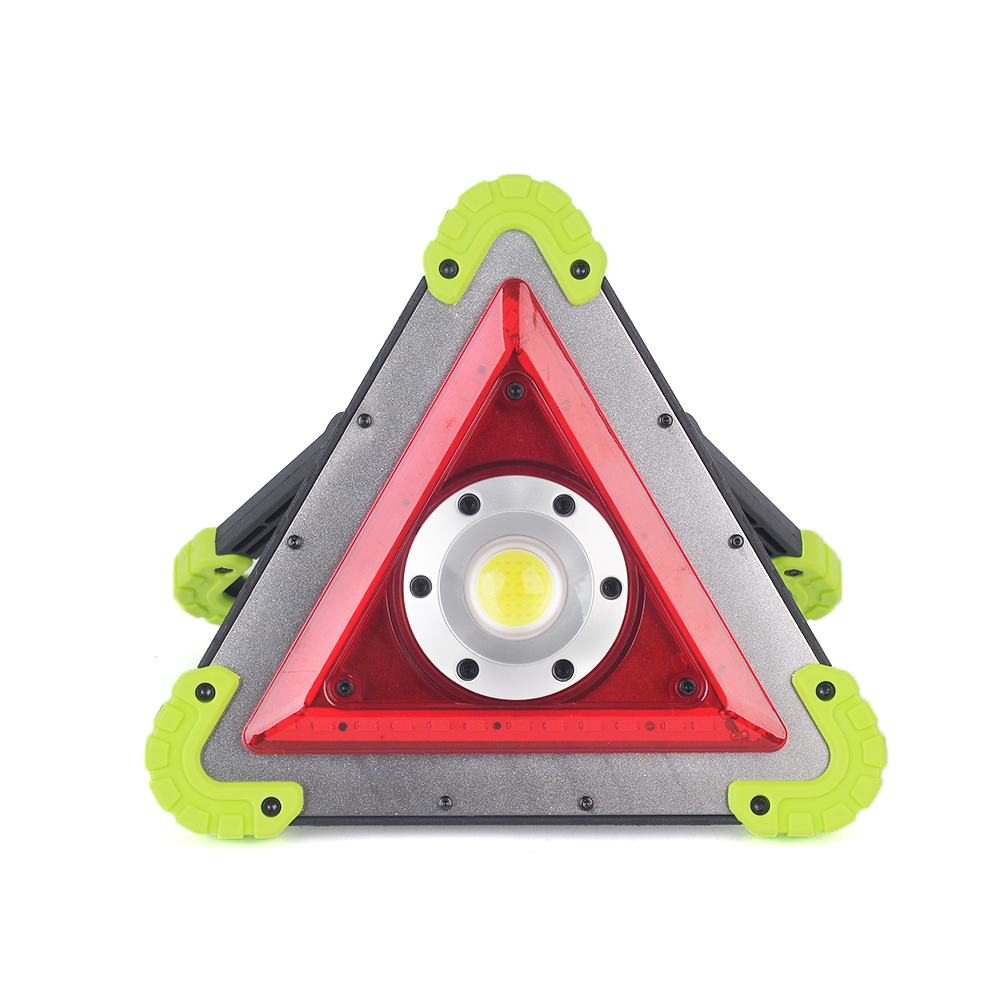 Rechargeable Triangle COB  Led Working Flood Light For Emergency