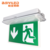 Self Test Emergency Ceiling Lighting Exit Device Backlit Signage Stand Led Bulk Head