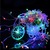 Decorative Waterproof Outdoor Globe LED String Lights with E27 LED Bulbs