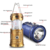 Solar Led Lantern Portable Light Gas Camping Lamp