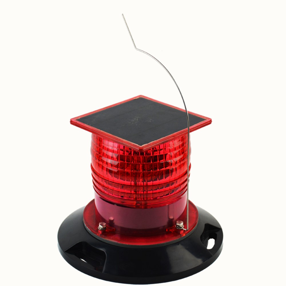 ICAO FAA LED Tower Aviation Obstacle Solar Aircraft Obstruction Light