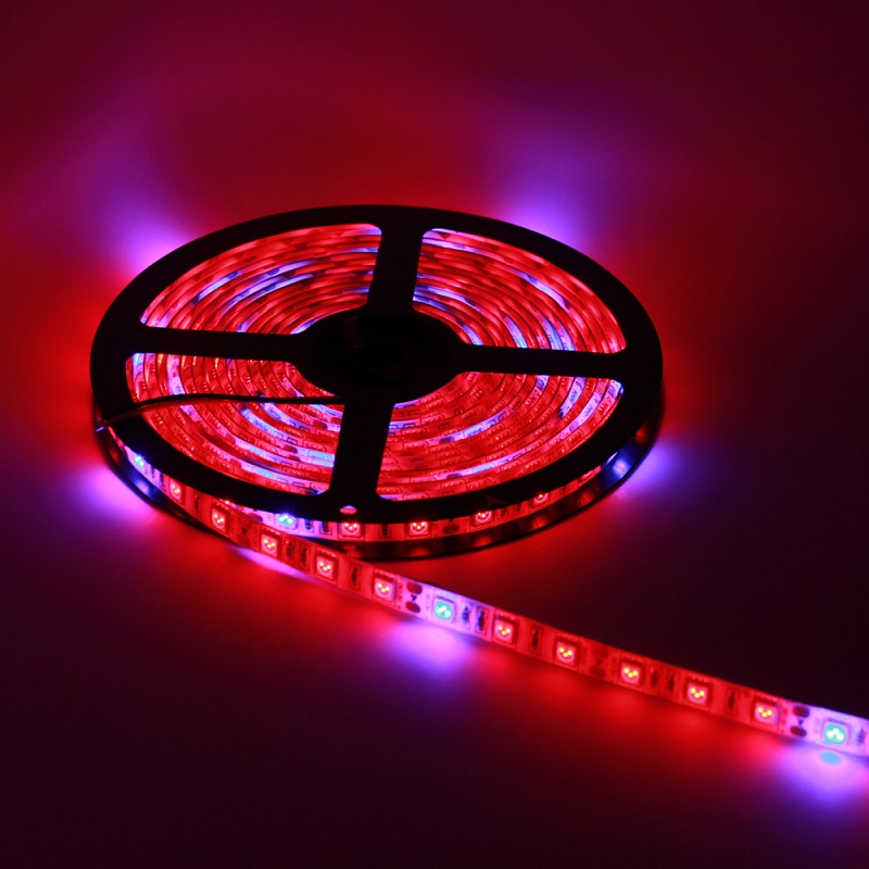 Led Strip 660nm 450nm Far Red Led Plant Grow Light led plant grow light strip flexible 5050 led plant grow light strip