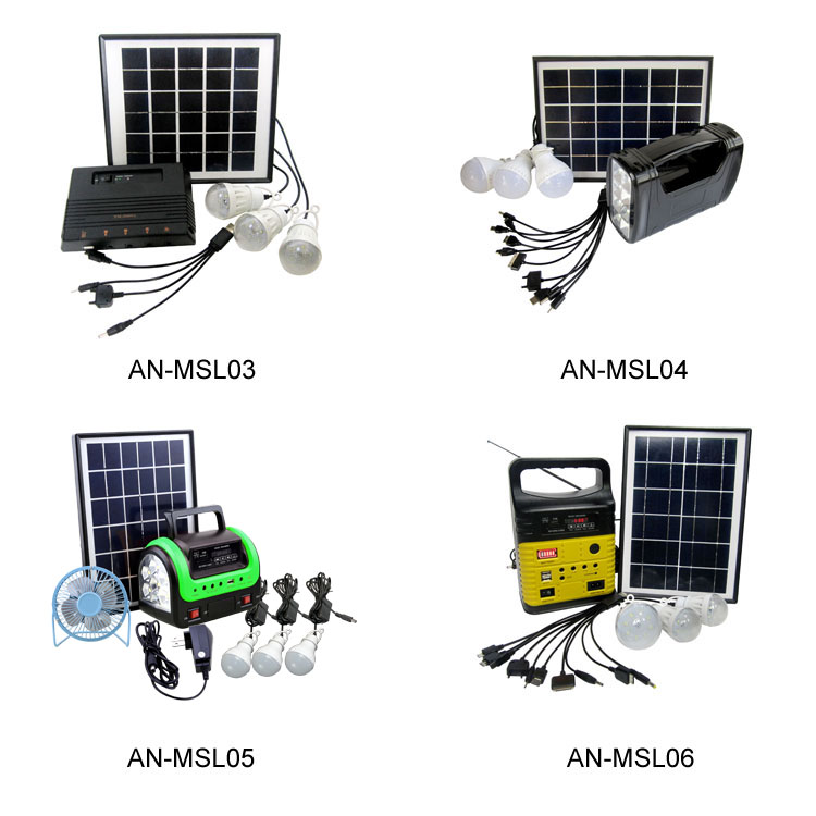 Hours working time 10w industrial solar power generator