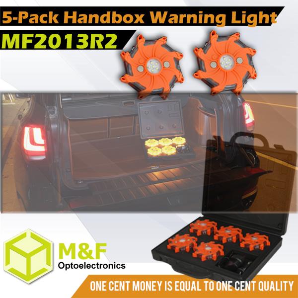 Patent Rechargeable Led Road Safety Flashing Light Blinker Signs